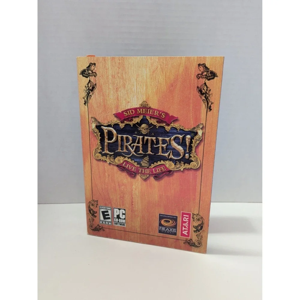 Sid Meier's Pirates! Live the Life PC CD-ROM Strategy Adventure Small Box